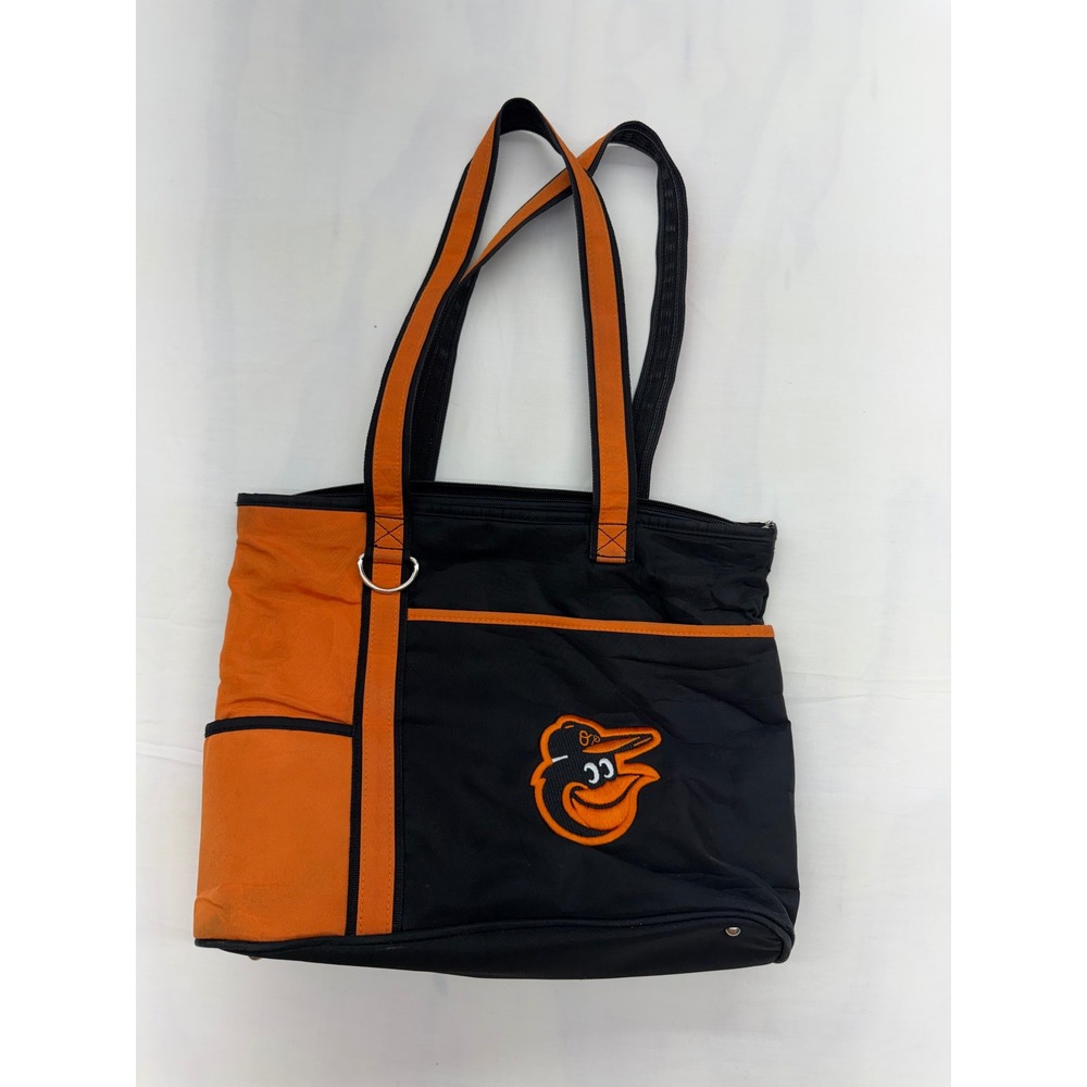 MLB Baltimore Orioles Tote Bag Pro-FAN-ity Littleearth Black Orange Shoulder Bag
